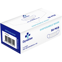 Dynatise Face Mask Disposable Box of 50