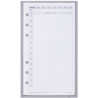 DEBDEN DAYPLANNER REFILL Undated 1 Day To Page 96X175Mm Personal