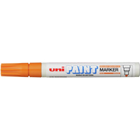 UNI-BALL PAINT MARKER 2.8mm Bullet Tip Orange