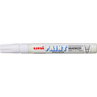 UNI-BALL PAINT MARKER 2.8mm Bullet Tip White