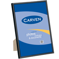 CARVEN DOCUMENT FRAME A4 Wall Mountable Black