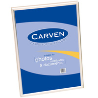 CARVEN DOCUMENT FRAME A4 Wall Mountable Silver