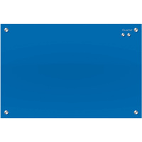 QUARTET INFINITY GLASS BOARD 450x600mm Memo Blue