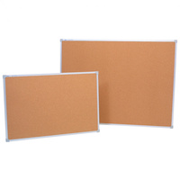 QUARTET PENRITE CORKBOARD Aluminium Frame 900x600mm