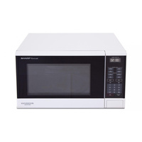 SHARP R350YW MICROWAVE OVEN White