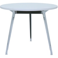 RAPID AIR ROUND MEETING TABLE 900mm Diameter x H730mm White