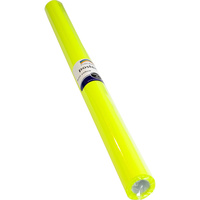 RAINBOW POSTER ROLL 85GSM 760mm x 10m Fluroro Yellow