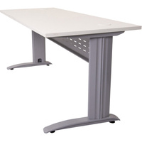 RAPID SPAN OPEN WORKSTATION 1500W x 700D x 730mmH NW with Brushed Silver Frame