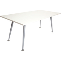 RAPID SPAN MEETING TABLE W1800xD900 White & Silver