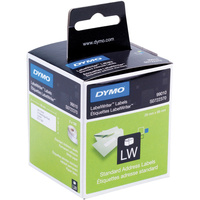 DYMO LABELWRITER LABELS Paper Address 28x89mm 30251 Box of 260 White