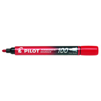 Pilot Permanent Marker SCA-100 Bullet Red