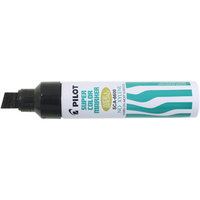 PILOT SCA-6600 JUMBO MARKERS Permanent Chisel Black