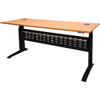 RAPIDLINE ELECTRIC WORKSTATION 1800Wx700Dx685-1205mmH Beech with Black