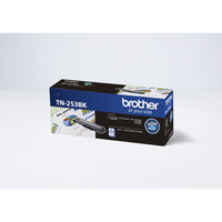 BROTHER TN-253BK BLACK TONER Cartridge Standard Yield 2,500 Pages