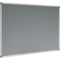 VISIONCHART PINBOARD FELT 2400 x 1200mm Grey