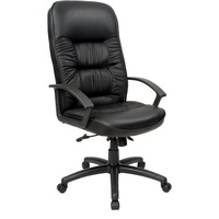 COMMANDER MANAGER CHAIR High Back PU Black