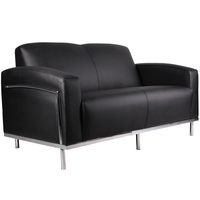 SIENNA LOUNGE TWO SEATER Black