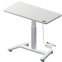 HOT SPOT MOBILE SIT TO STAND DESK White